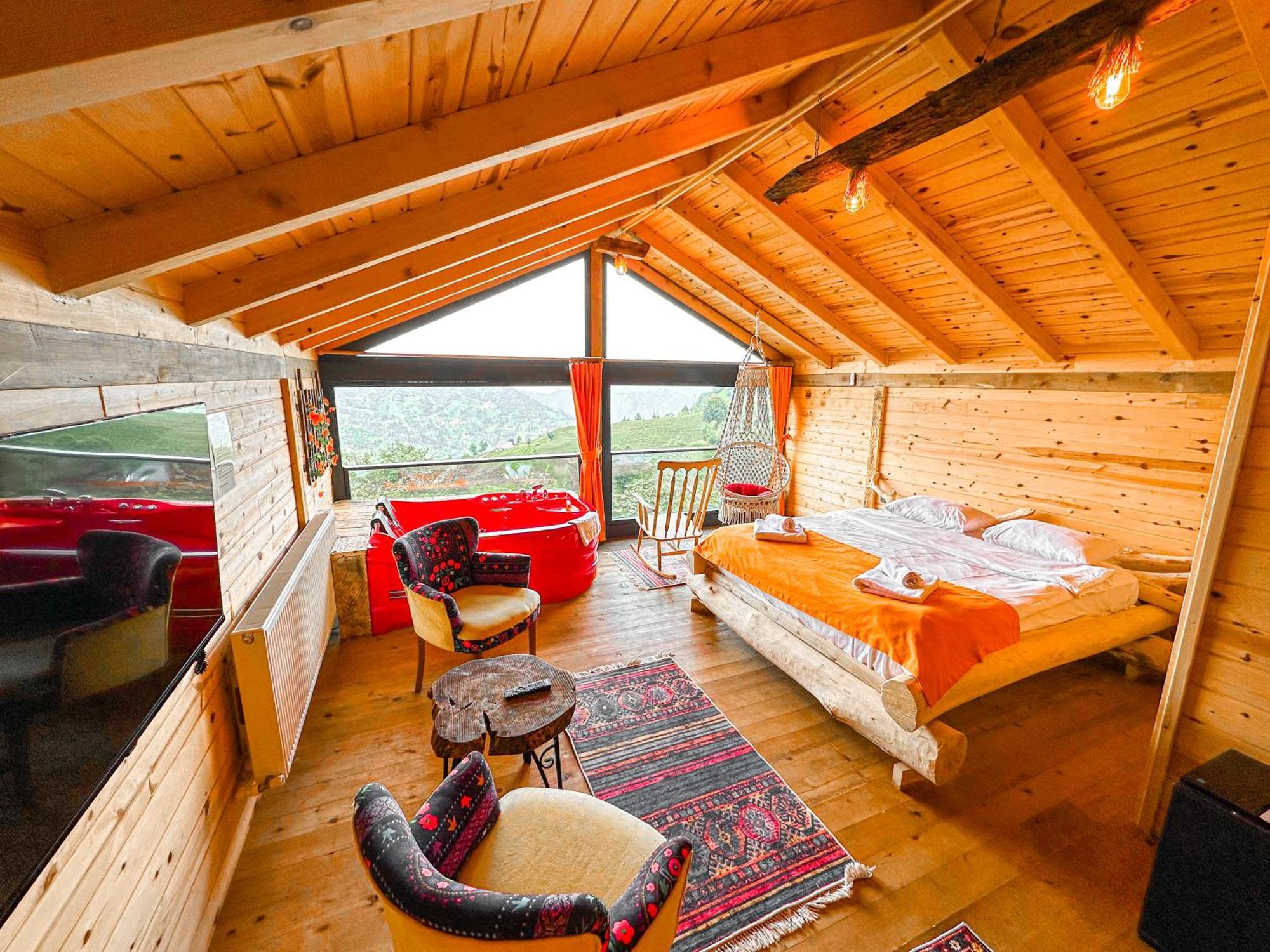 Organic Village Bungalow Ayder Yaylasi Buitenkant foto