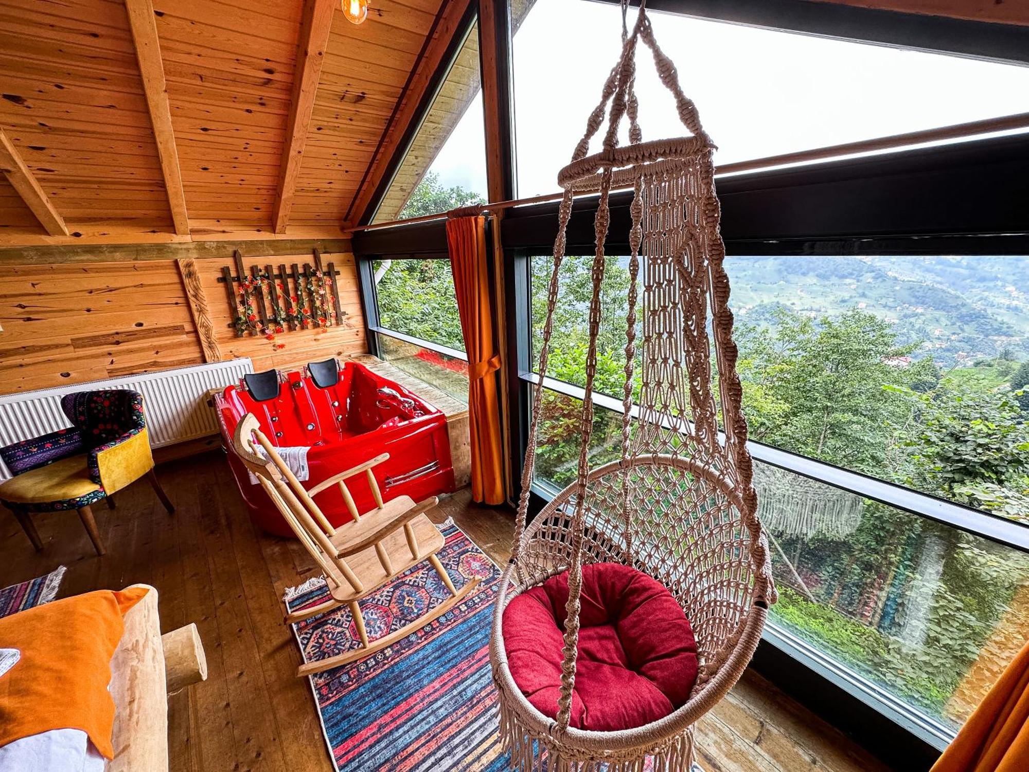 Organic Village Bungalow Ayder Yaylasi Buitenkant foto