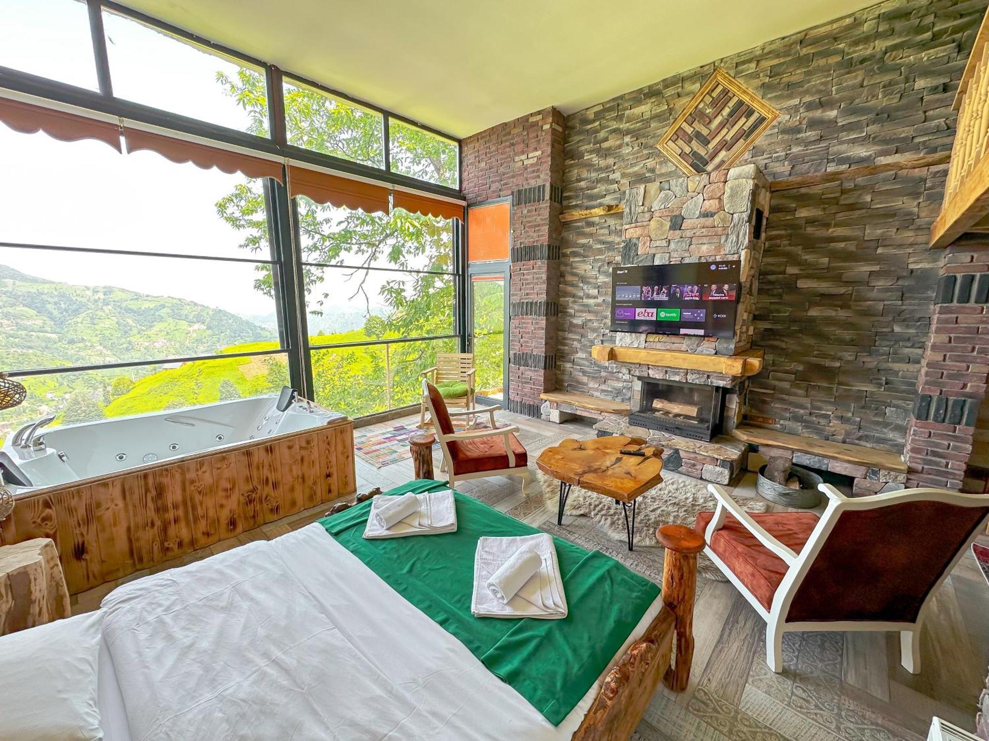 Organic Village Bungalow Ayder Yaylasi Buitenkant foto