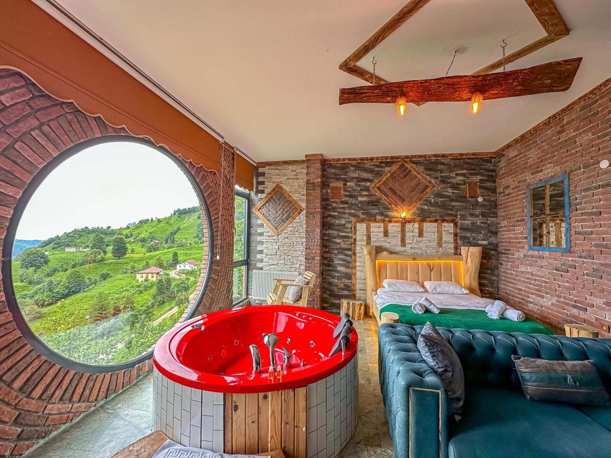 Organic Village Bungalow Ayder Yaylasi Buitenkant foto