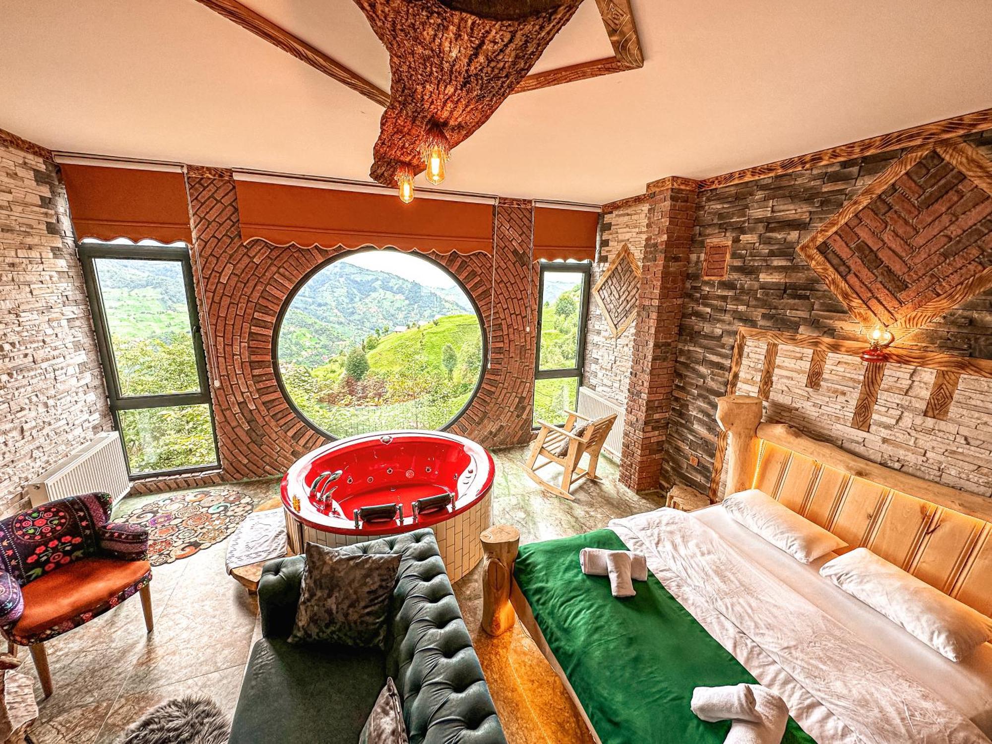 Organic Village Bungalow Ayder Yaylasi Buitenkant foto