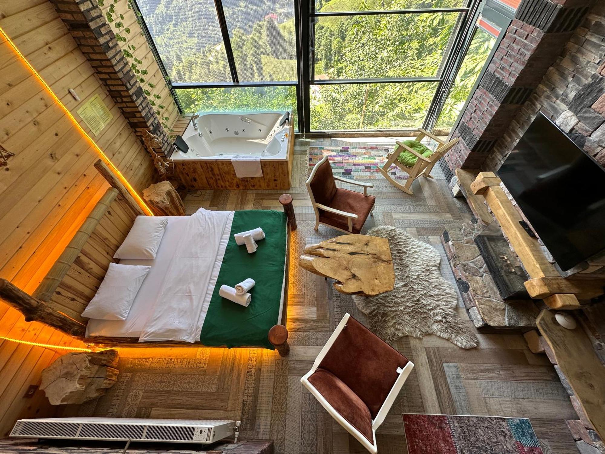 Organic Village Bungalow Ayder Yaylasi Buitenkant foto
