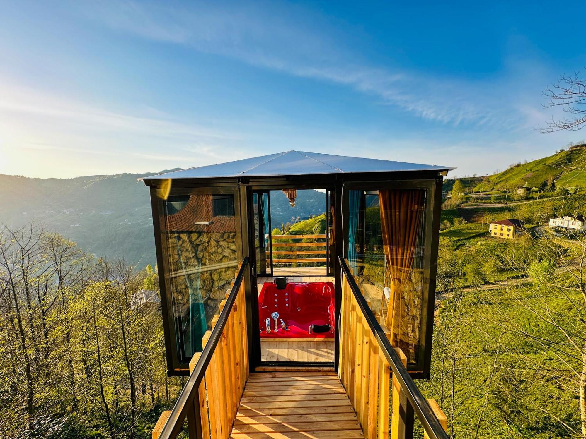 Organic Village Bungalow Ayder Yaylasi Buitenkant foto