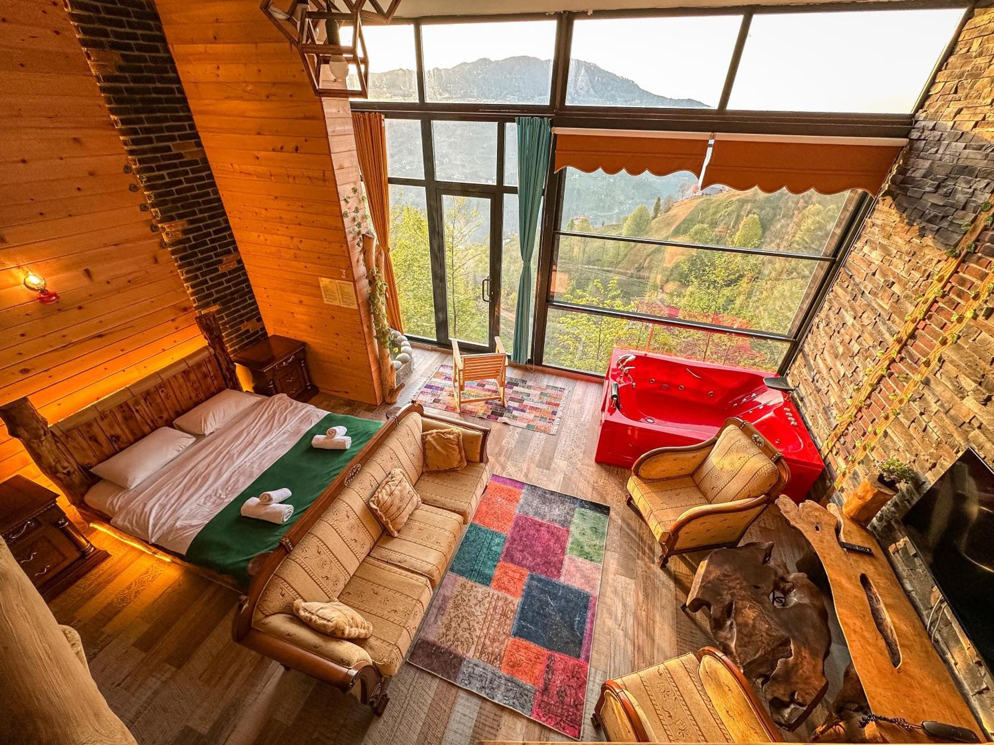 Organic Village Bungalow Ayder Yaylasi Buitenkant foto